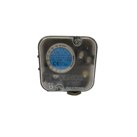 Dungs 107-409A Air Pressure Switch LGW-A2 Series 6A AT 230VAC LGW 3 A2 0.4 to 3 MBAR