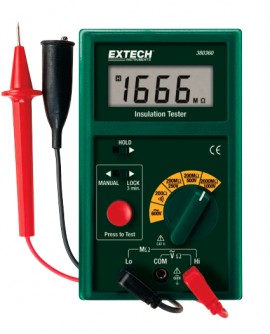 Extech 380360 Digital Megohmmeter, 1000V