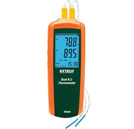 Extech TM300 Type K/J Dual Input Thermometer