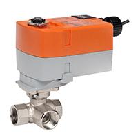 Belimo B318BTFRB24-3 24V On/Off /Floating 22psi Spring Return 3/4" 3-Way
